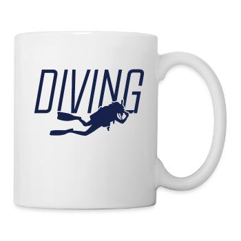 Diving Logo Scuba Dive - Mug - white - Right