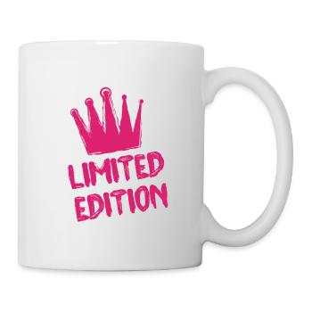 Limited Edition Krone Pink - Tasse - Weiß - Rechts