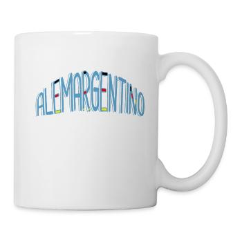 Argentinien-Deutsche deutsch-argentinisch Geschenk - Tasse - Weiß - Rechts