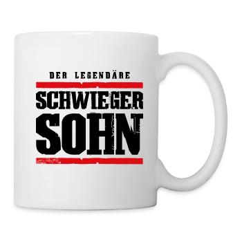 schwiegersohn legende - Tasse - Weiß - Rechts