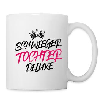 schwiegertochter deluxe krone - Tasse - Weiß - Rechts