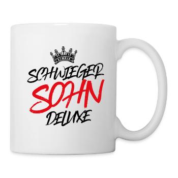 schwiegersohn deluxe - Tasse - Weiß - Rechts