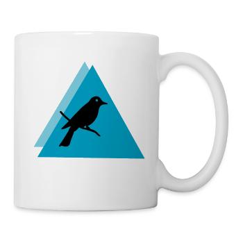 Bird Vogel - Mug blanc - blanc - Droite