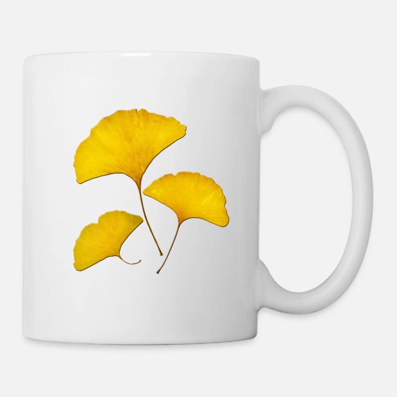 Ginkgo 1.1 Feng Shui Design - Tasse - Weiß