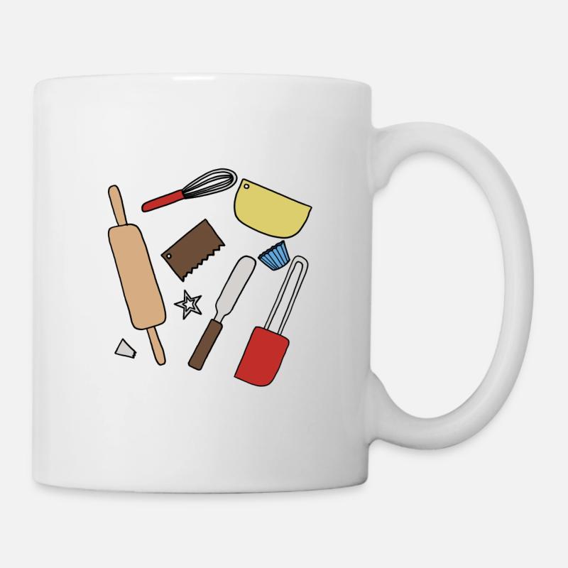 Confectioner Baker Bake Cake Cafe Confectioner - Mug - white