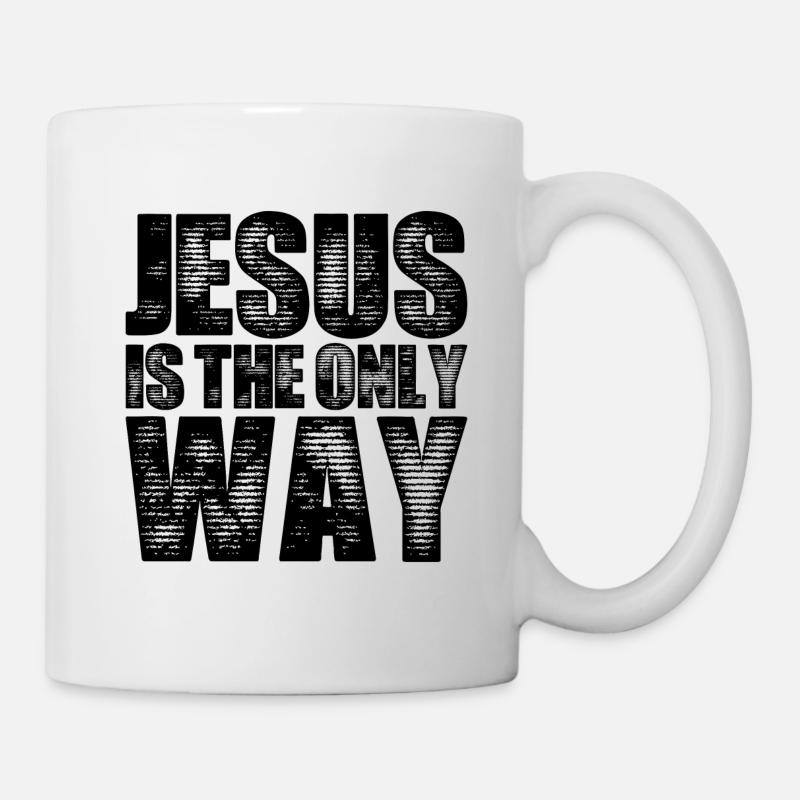 Jesus Christus Glaube - Tasse - Weiß