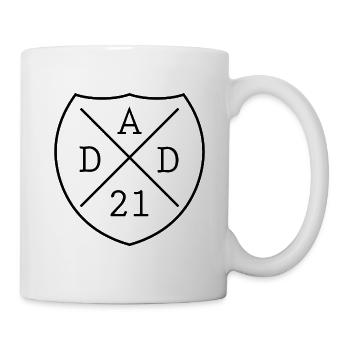 Dad 2021 Fatherhood Father's Day - Mug - white - Right
