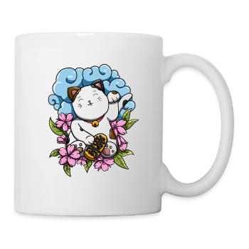 Maneki Neko! - Tasse - Weiß - Rechts