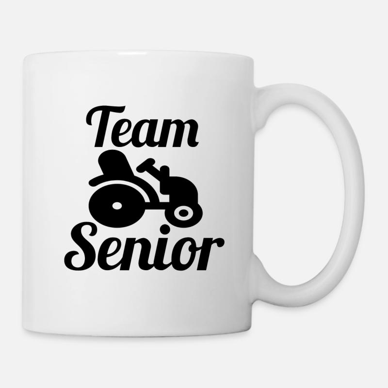 Team Senior - Tasse - Weiß