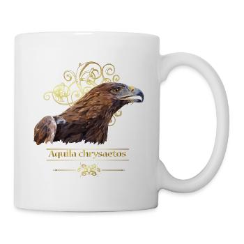 Steinadler - Tasse - Weiß - Rechts