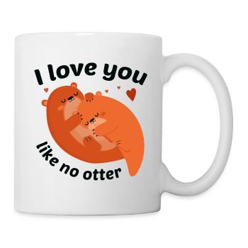 I Love You Like No Otter - Mug - white - Right