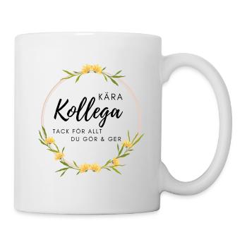 Cher collègue - merci pour tout ce que vous faites et donnez - Mug blanc - blanc - Droite