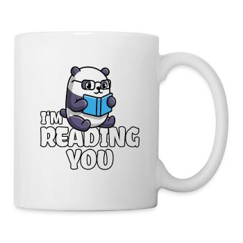 Panda Psychologe - Tasse - Weiß - Rechts