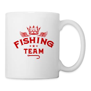 Fishing Team Fischen Angeln - Mug - white - Right