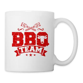 Grillen Bbq Team Grill - Tasse - Weiß - Rechts