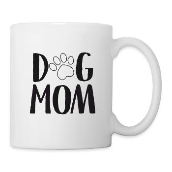 Dog Mom - Tasse - Weiß - Rechts