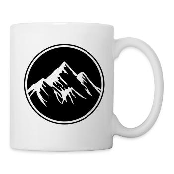 Mountain Symbol County Mountains - Mug - white - Right