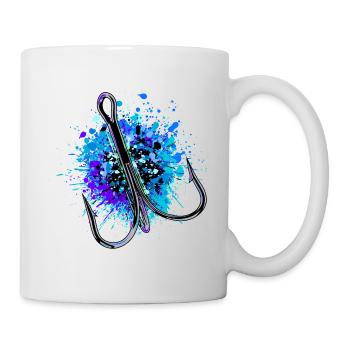 Fishing Hook Fishing Hook Symbol - Mug - white - Right