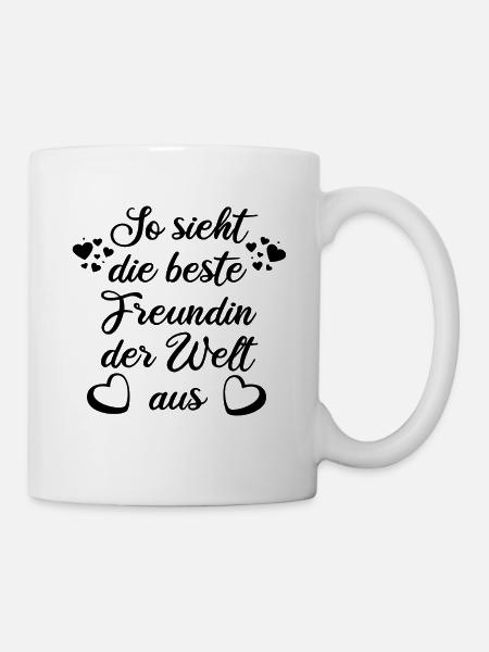 SO SIEHT DIE BESTE FREUNDIN DER WELT AUS - Tasse - Weiß