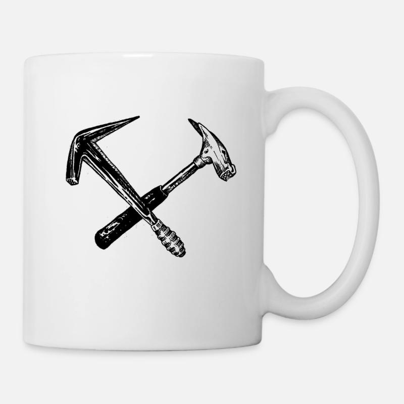 Couvreurs artisanat - Mug blanc - blanc