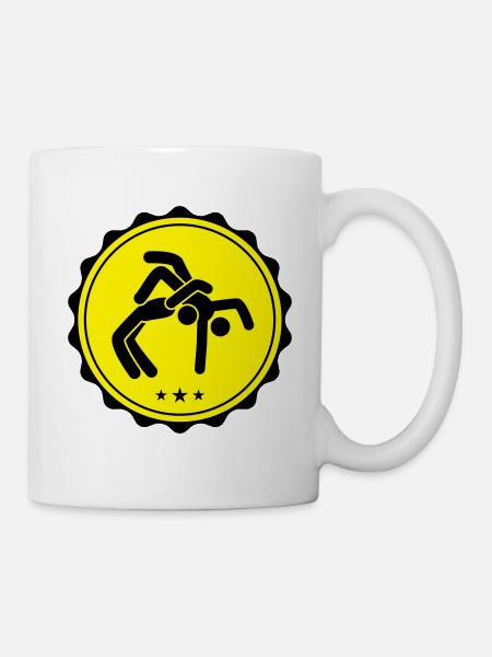 Ringen Wrestling - Tasse - Weiß
