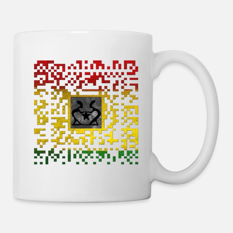 Reggae Code - Tasse - Weiß
