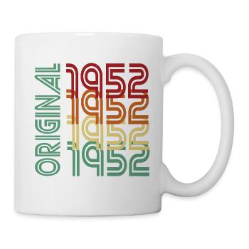 birthday 69 years 1952 original gift 70 years - Mug - white - Right
