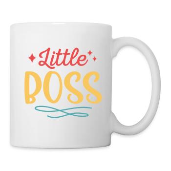 Petit patron Les enfants de patrons sont les patrons - Mug blanc - blanc - Droite