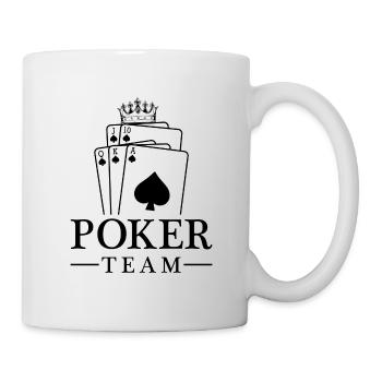 Poker Team - Mug - white - Right