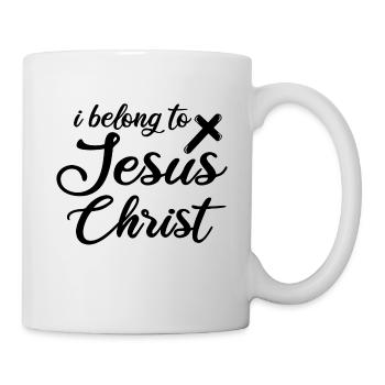 I BELONG TO JESUS CHRIST - Mug - white - Right