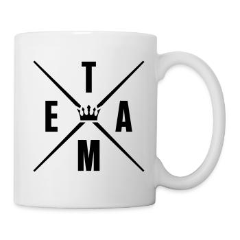 team krone - Mug blanc - blanc - Droite