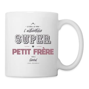 L authentique super petit frere - Mug blanc - blanc - Droite