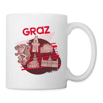 City of Graz - Mug - white - Right