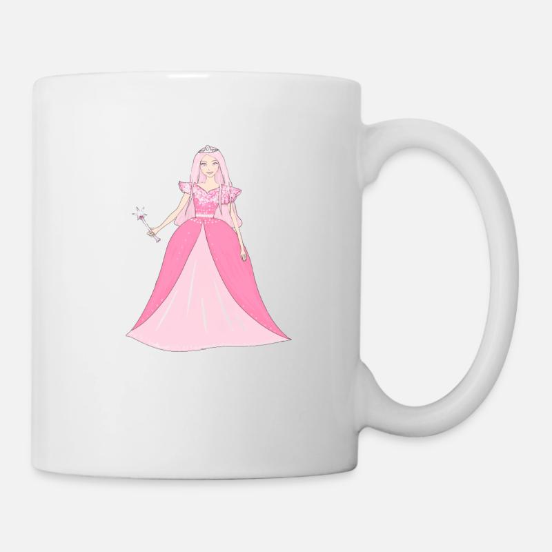 Prinzessin Glitzer - Tasse - Weiß