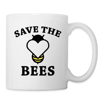 Save The Bees - Mug - white - Right