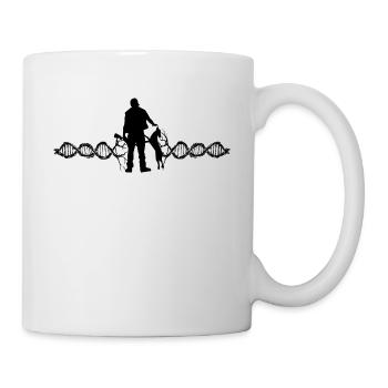Jagdhund Jäger - Tasse - Weiß - Rechts