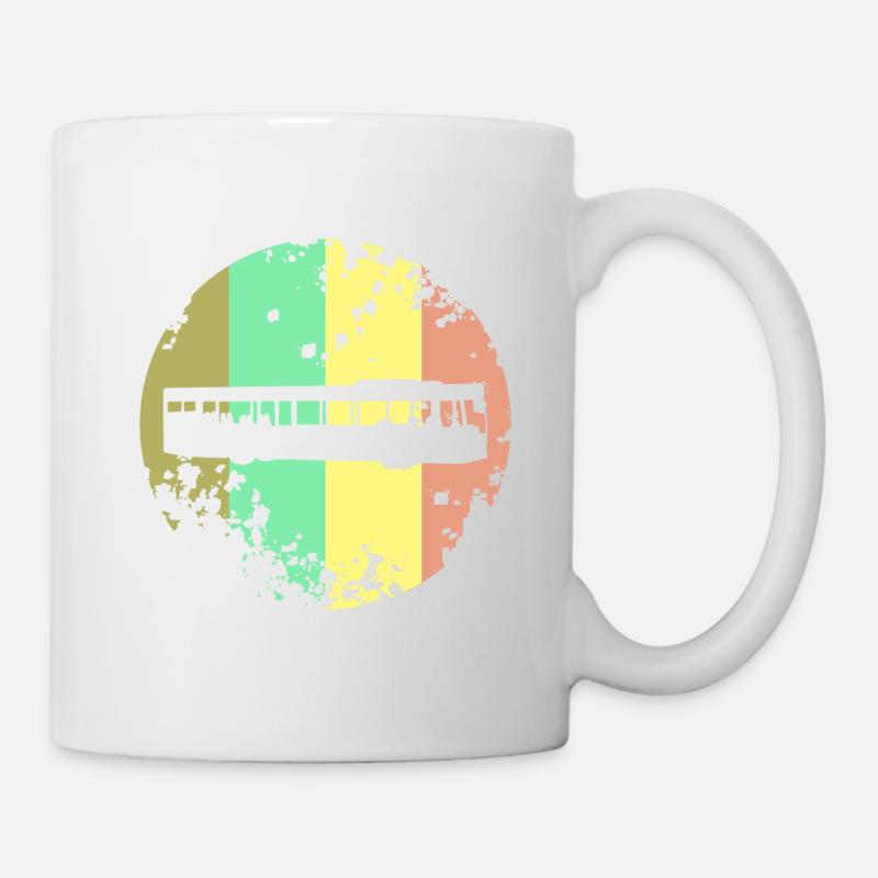 Busfahrer Busfahrerin Bus - Tasse - Weiß