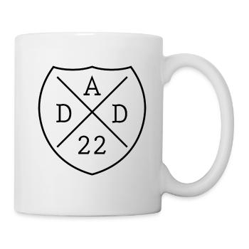 Papa Vater 2022 - Tasse - Weiß - Rechts