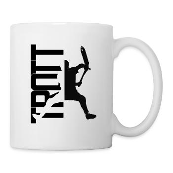 TROTT - Mug blanc - blanc - Droite