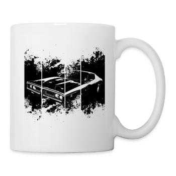 Muscle Car - Tasse - Weiß - Rechts