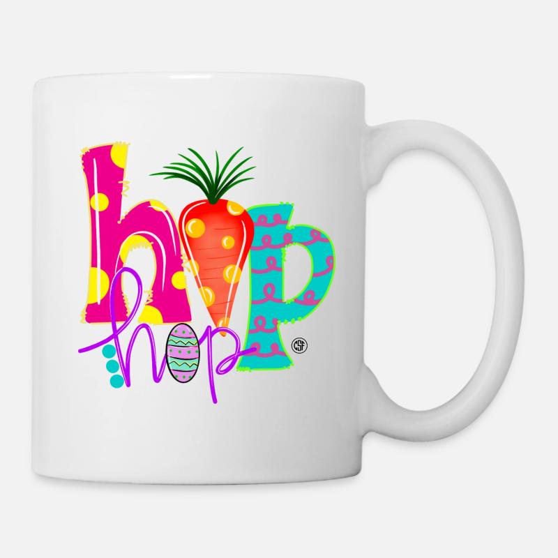 Hip Hop - Tasse - Weiß