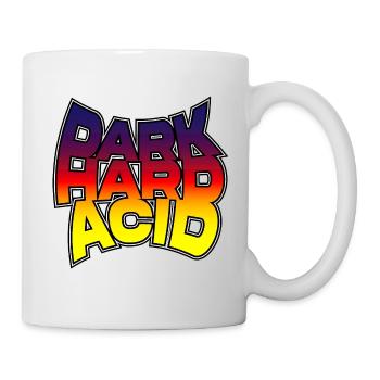 Acid Techno Dark Hard Acid Techno 303 Basslines - Mug - white - Right