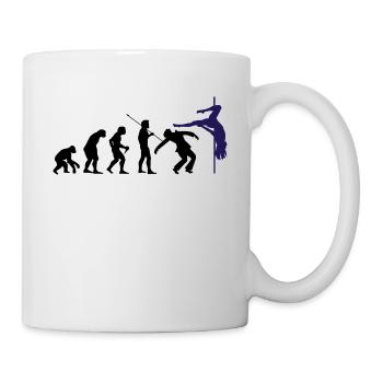 Pole Dance Umwerfend Evolution Dance Pole Fitness - Tasse - Weiß - Rechts