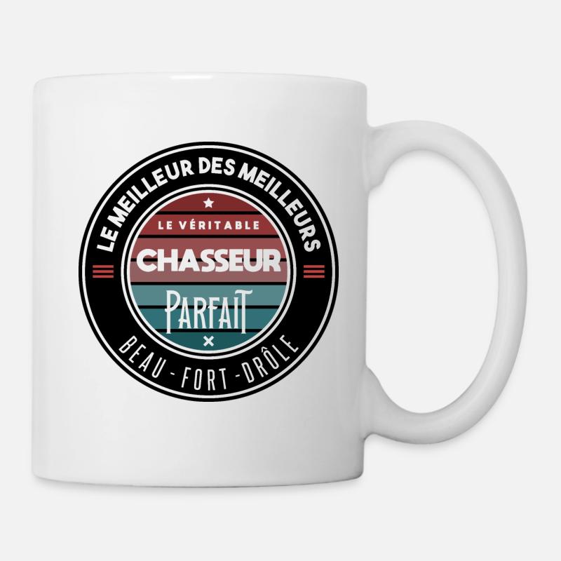 Le véritable chasseur parfait - Mug blanc - blanc