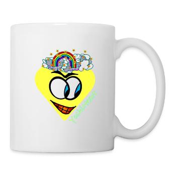 YoshiHeart - Edition 1 - Heart yellow - Mug - white - Right