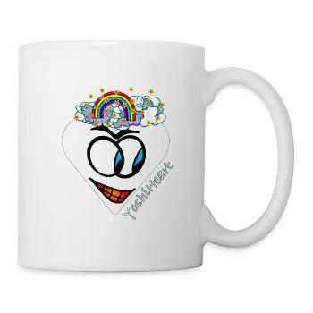 YoshiHeart - Edition 1 - Heart white - Mug - white - Right