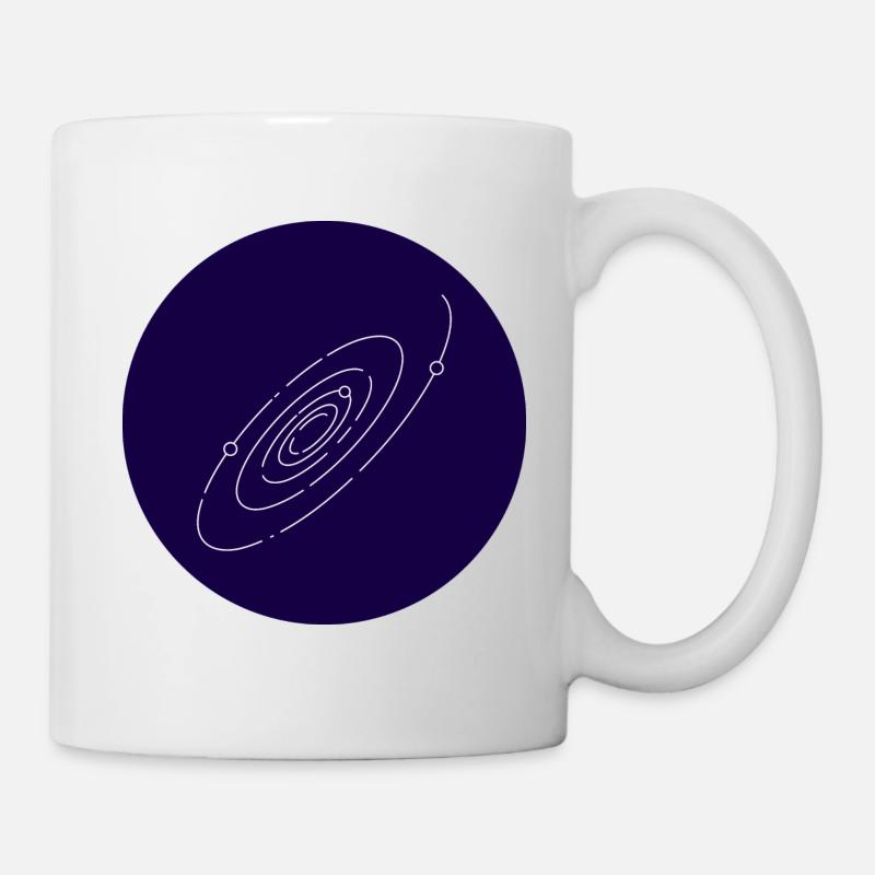 Galaxie - Tasse - Weiß
