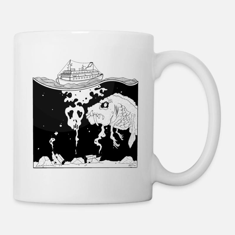 Pas de planète B - Mug blanc - blanc