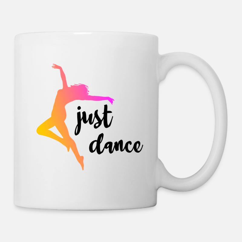 just dance - Tasse - Weiß