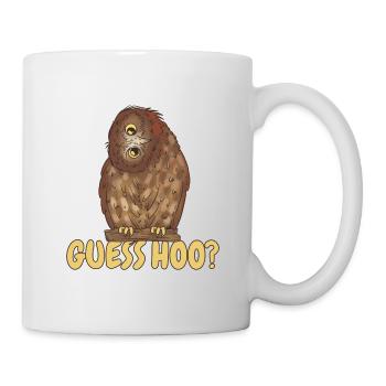 Owl Guess Hoo - Mug - white - Right